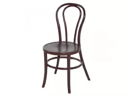 donker houten stoel huren