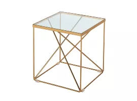 gouden glazen tafel huren
