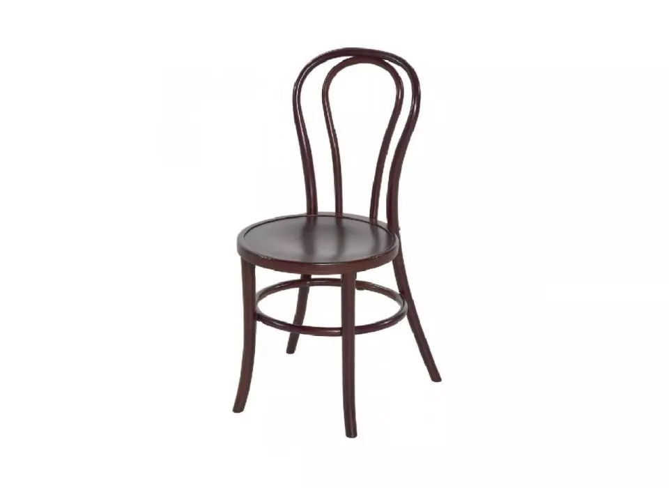 donker houten stoel huren