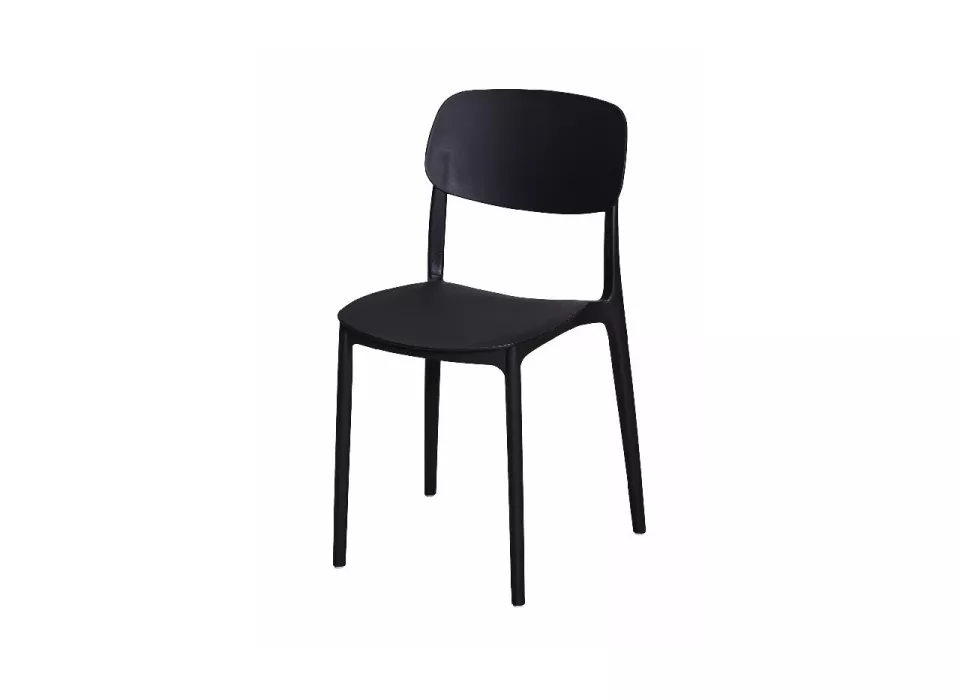 zwarte stoel huren