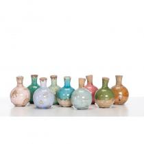 FÆK | Vase Stone Bottle assorted colors 1pcs - aardewerk - kruikje - kleurassortiment vaas - decoratie - faek - verhuur - evenementen - feest - rental - events 